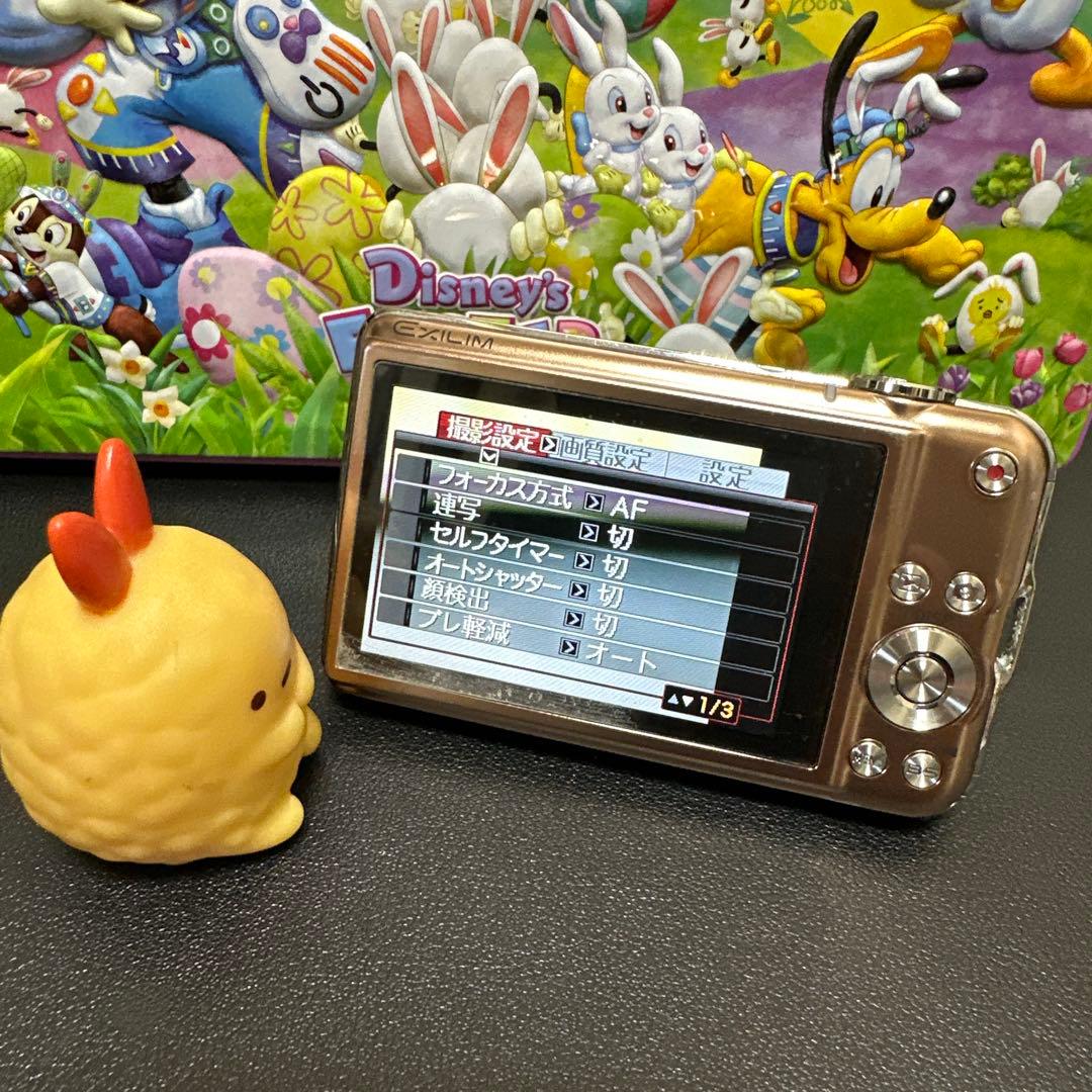 CASIO EXILIM EX-S12 ゴールド　動作確認済　中古良品