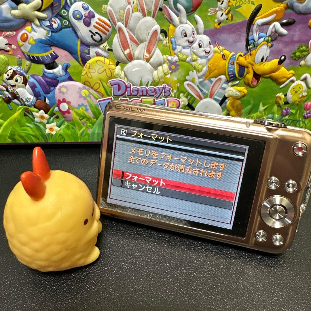 CASIO EXILIM EX-S12 ゴールド　動作確認済　中古良品