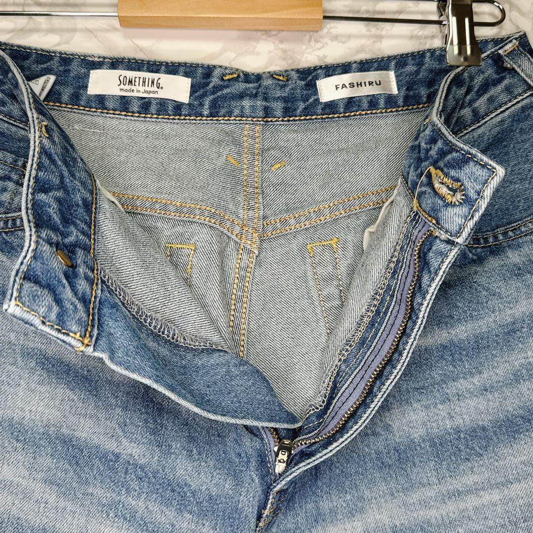 FASHIRU × SOMETHING baggy fit Jeans 2