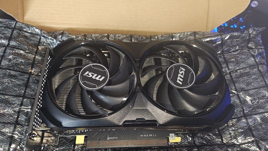 グラフィックボード・グラボ・ビデオカード MSI GEFORCE RTX 4060 Ti VENTUS 2X