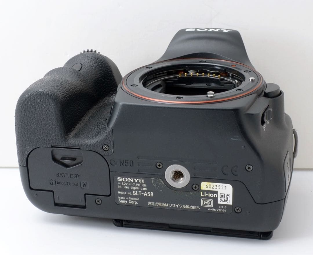 S数約2620回！SONY α58★トリプルレンズ★転送★カメラバック付き
