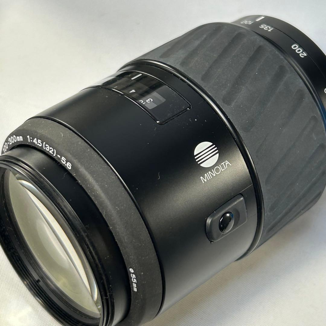 カメラレンズ　ミノルタ　MINOLTA　100mm　100〜300　3点セット