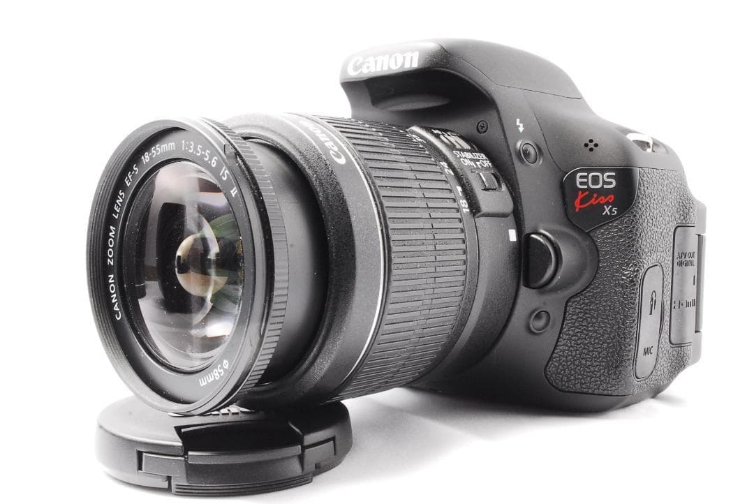 即購入で￥1000OFF✨Canon Kiss X5 ダブルレンズ スマホ転送