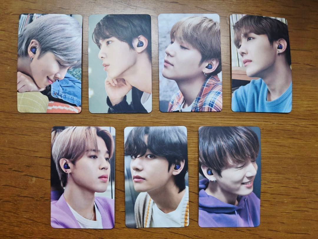 Samsung Galaxy Buds+ BTS コラボ カード付き