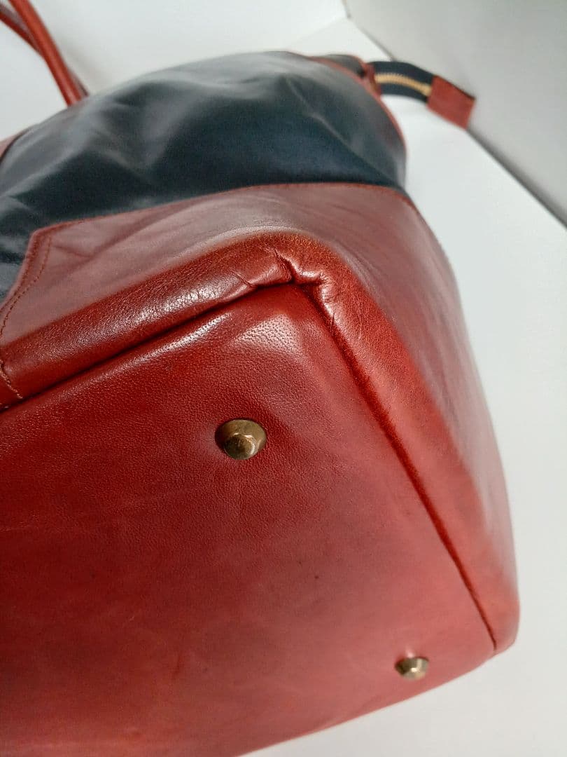 美品 ウォームスクラフツマニュファクチャー トートバック