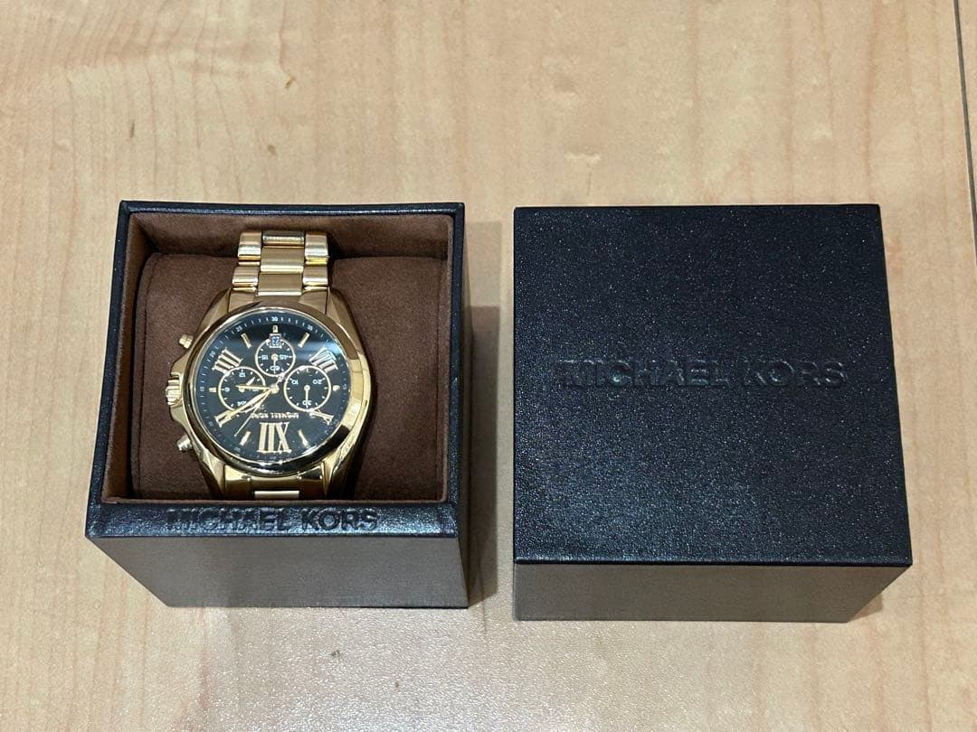 MICHALE KORS ゴールド　クロノグラフ　MK5739