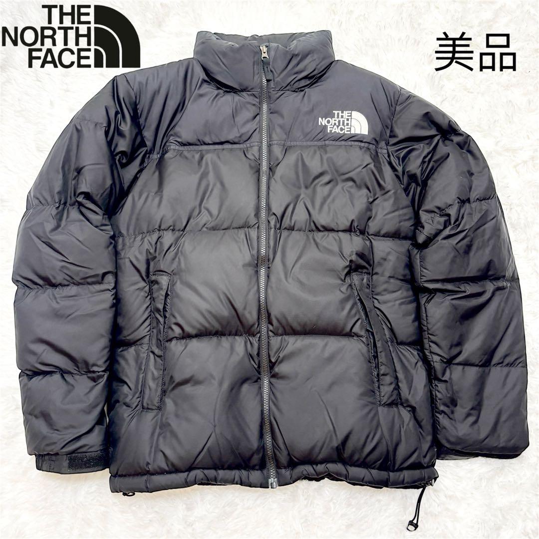 【美品】 ノースフェイス ヌプシ ダウンジャケット L ブラック 黒