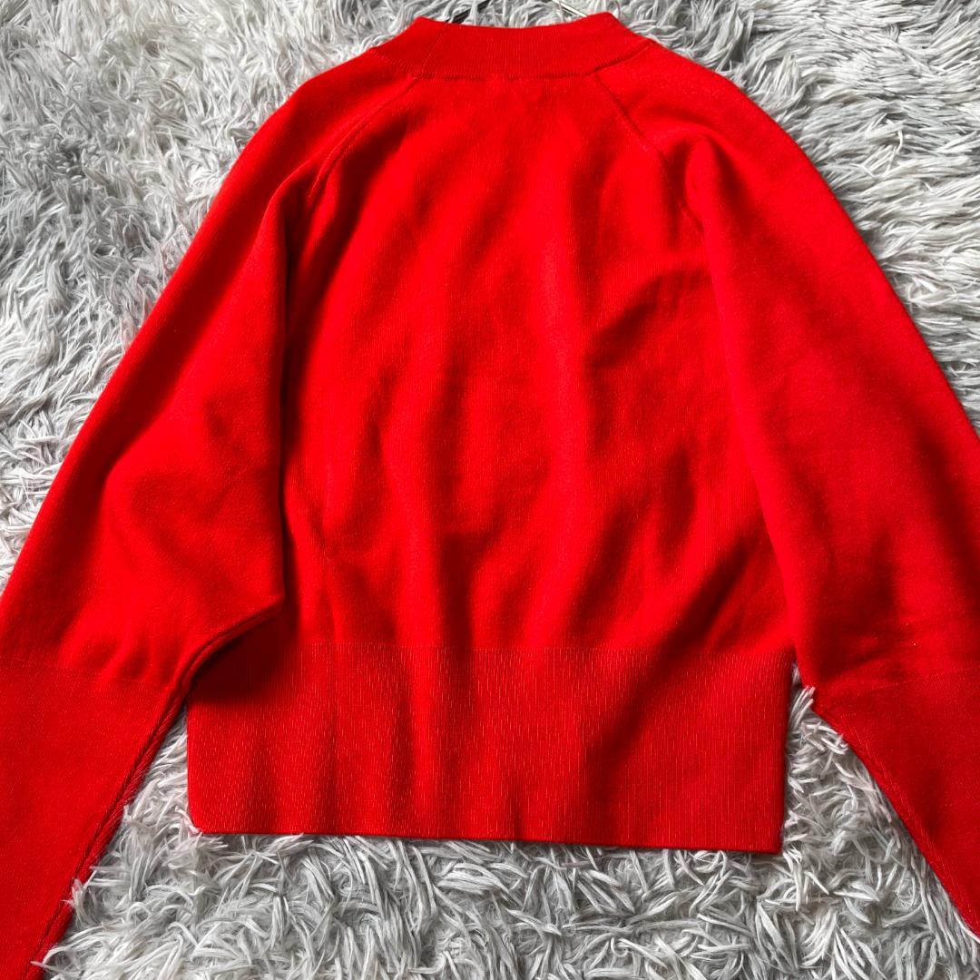 専用 未使用級 CABaN コットンカシミヤ ハイネック ニット ラグラン 発色