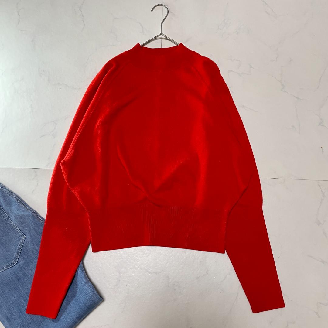 専用 未使用級 CABaN コットンカシミヤ ハイネック ニット ラグラン 発色