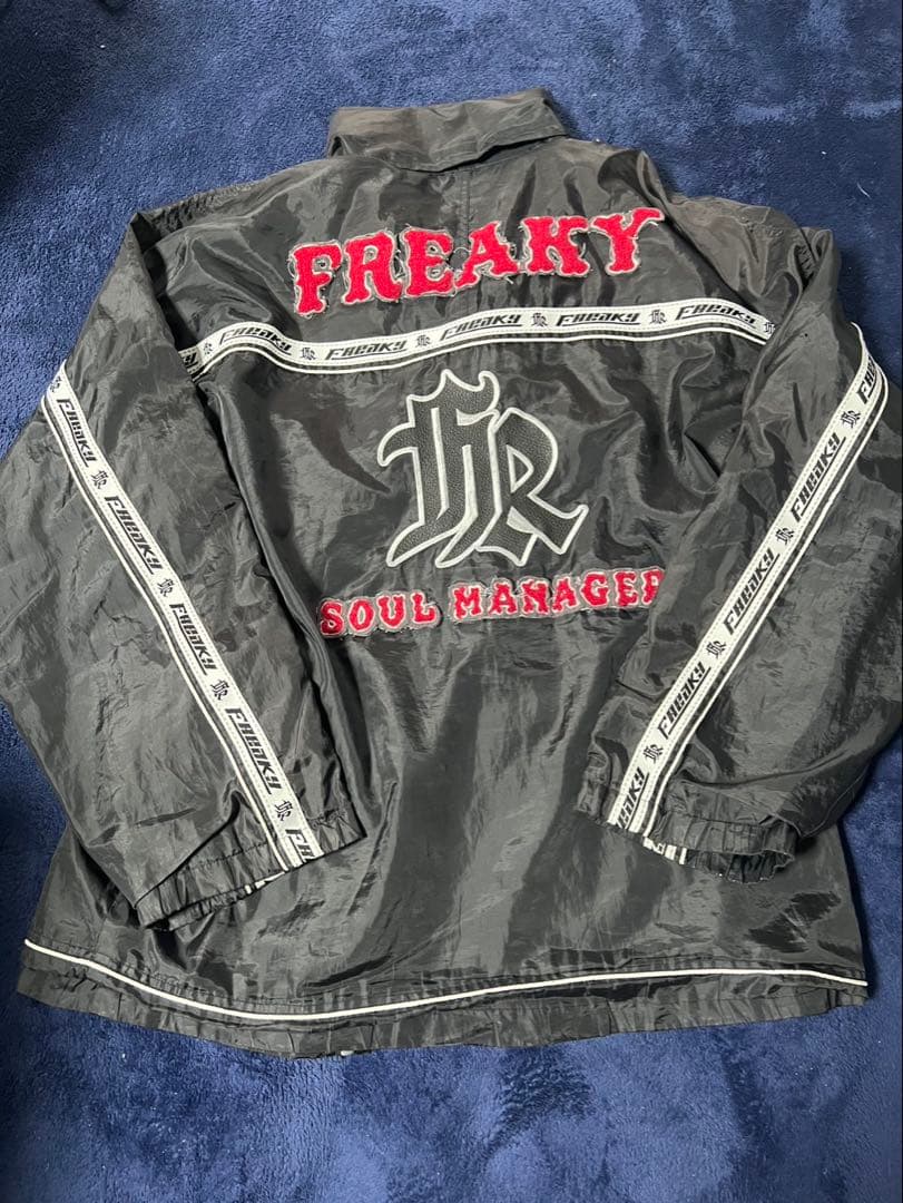 freaky 90s ナイロンジャケット b-boy HIPHOP
