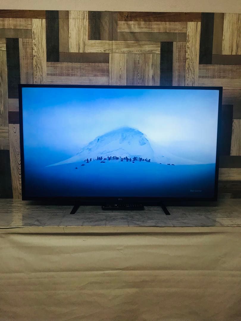 即日受渡❣️全国送料込LG49型4KテレビYouTube.Netflix新品リモ付