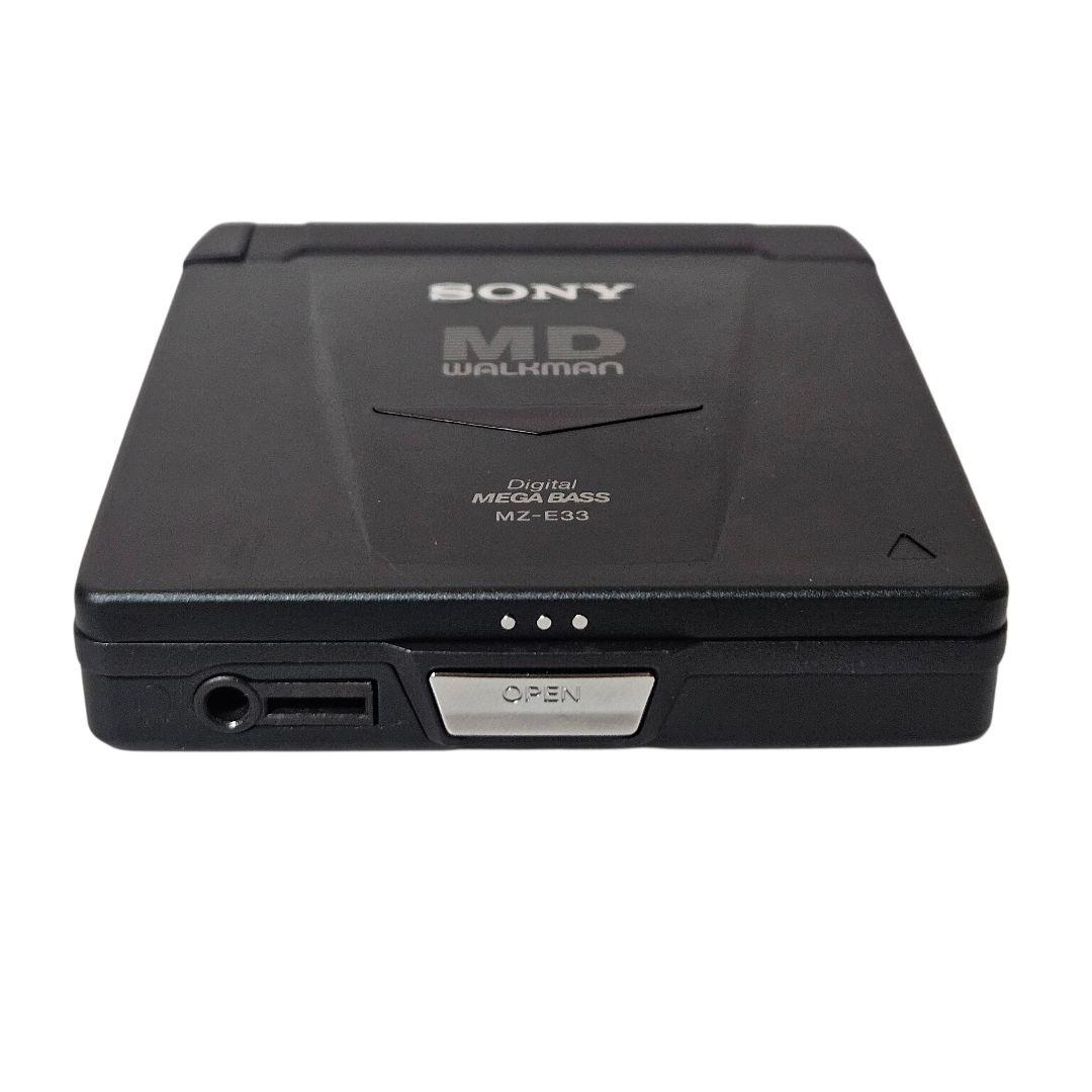 SONY ソニー MD WALKMAN ポータブルMDプレーヤー MZ-E33