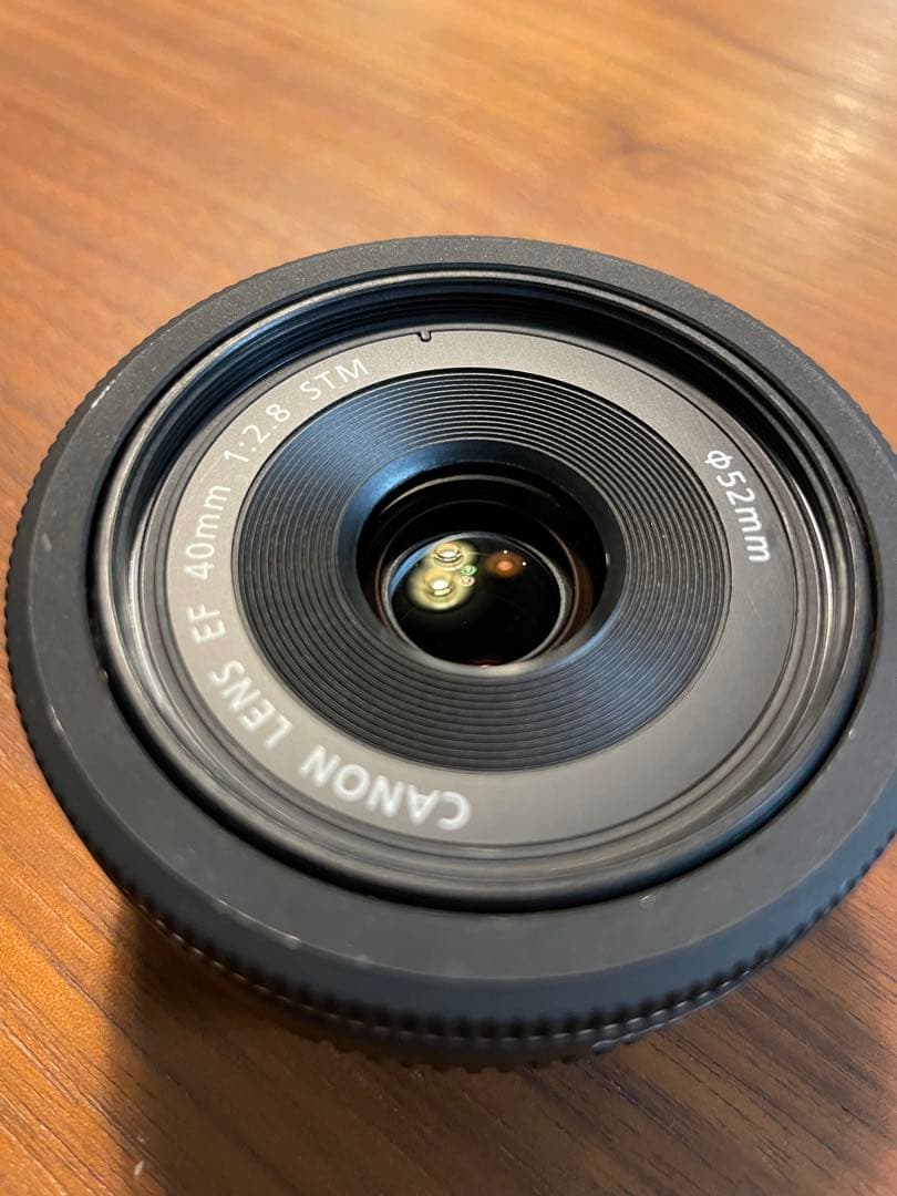 Canon EF 40mm f/2.8 STM パンケーキレンズ