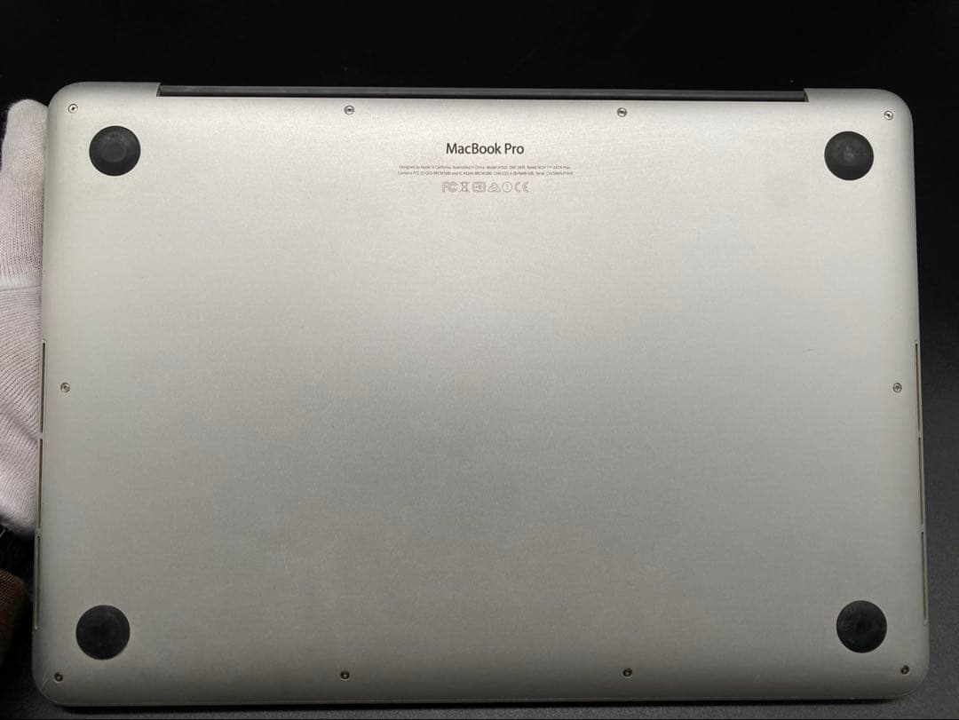 ★Apple MacBook Pro A1502 充放電回数1342