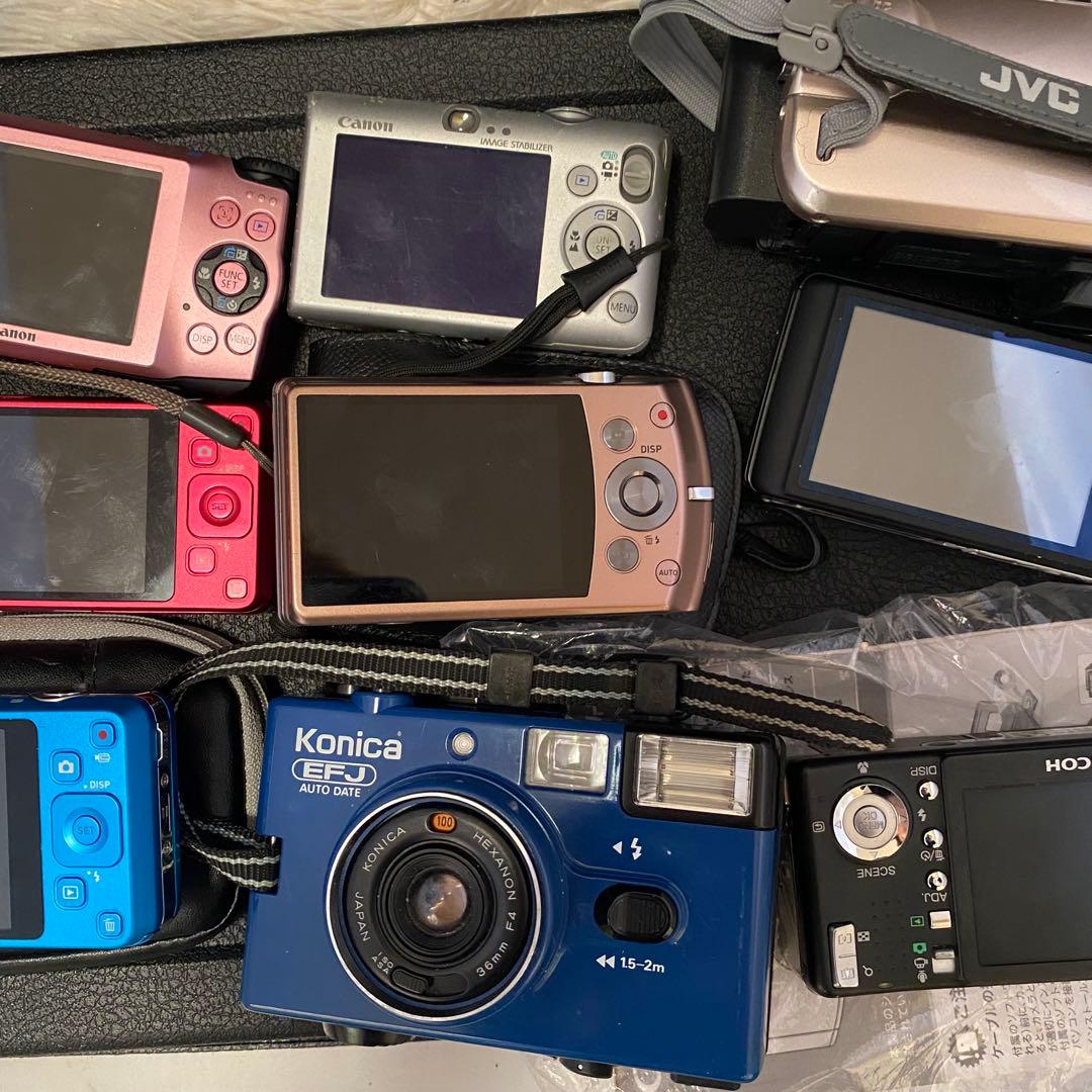 早い物勝ち⁉️動作未確認コンパクトデジタルカメラセット