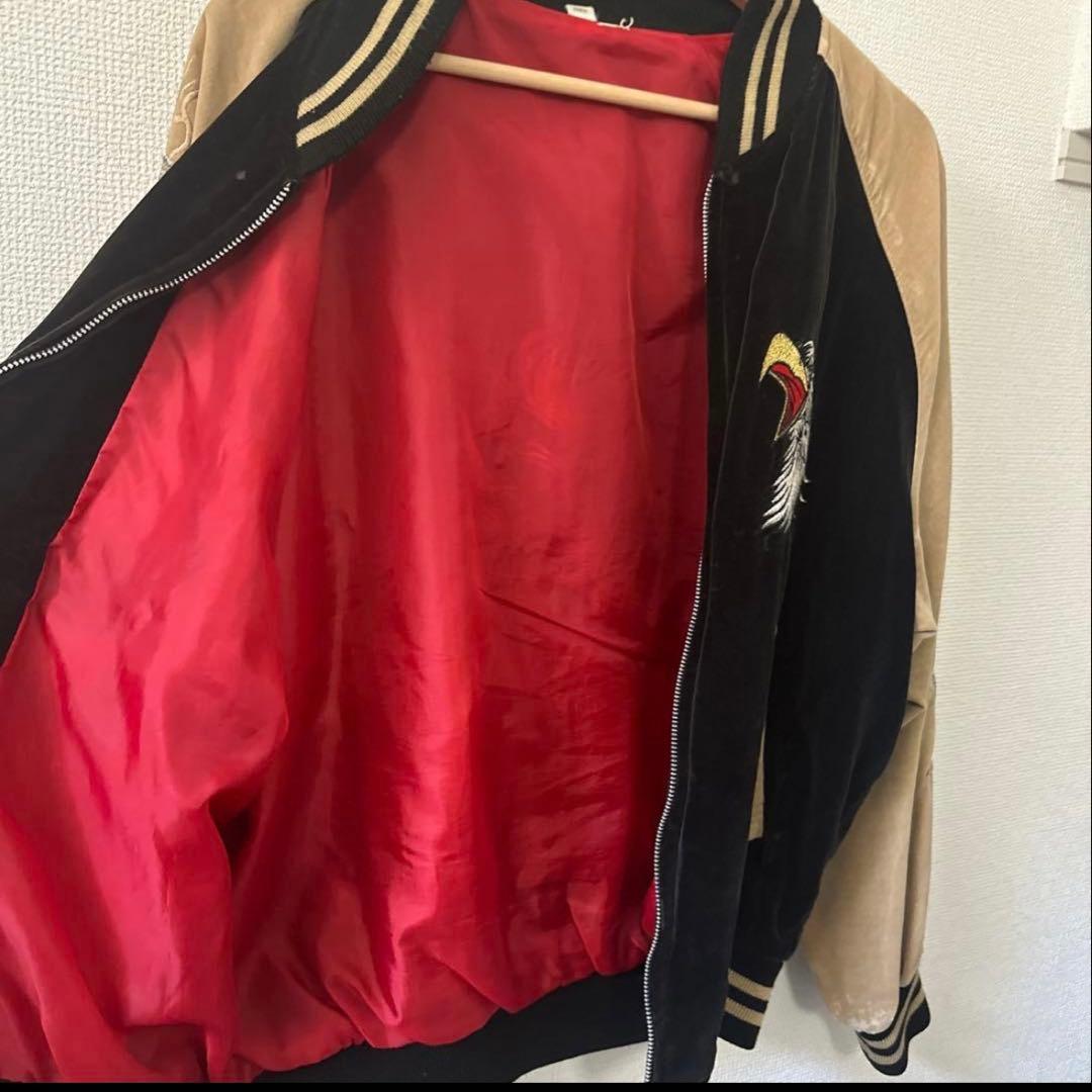 ベロアスカジャン　80〜90's