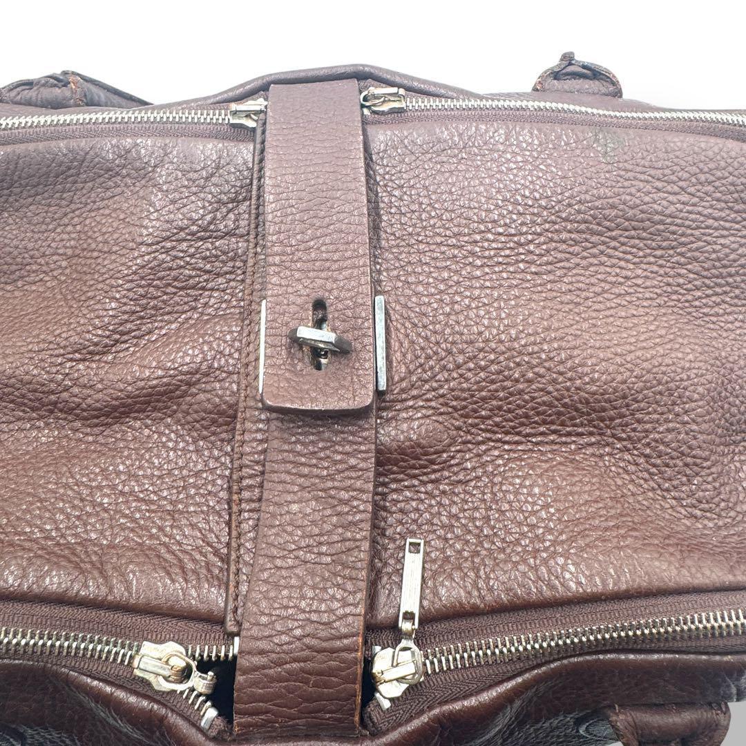 ゴールデングース EQUIPAGE エキパージュ　ボストン　ダークブラウン