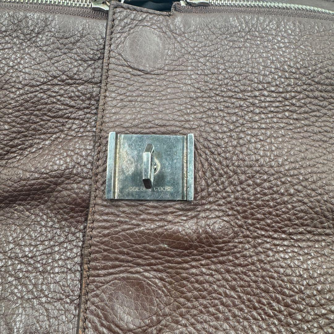 ゴールデングース EQUIPAGE エキパージュ　ボストン　ダークブラウン