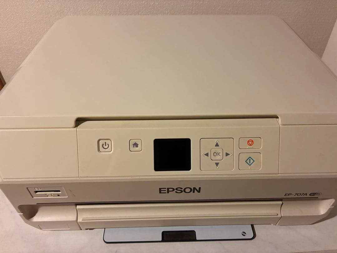 EPSON　プリンター　EP-707A　印刷一部カスレあり　ジャンク