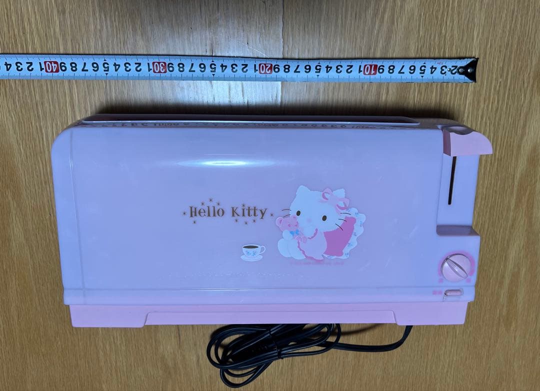 ハローキティ トースター ピンク　　ジャンク品　2006年製品