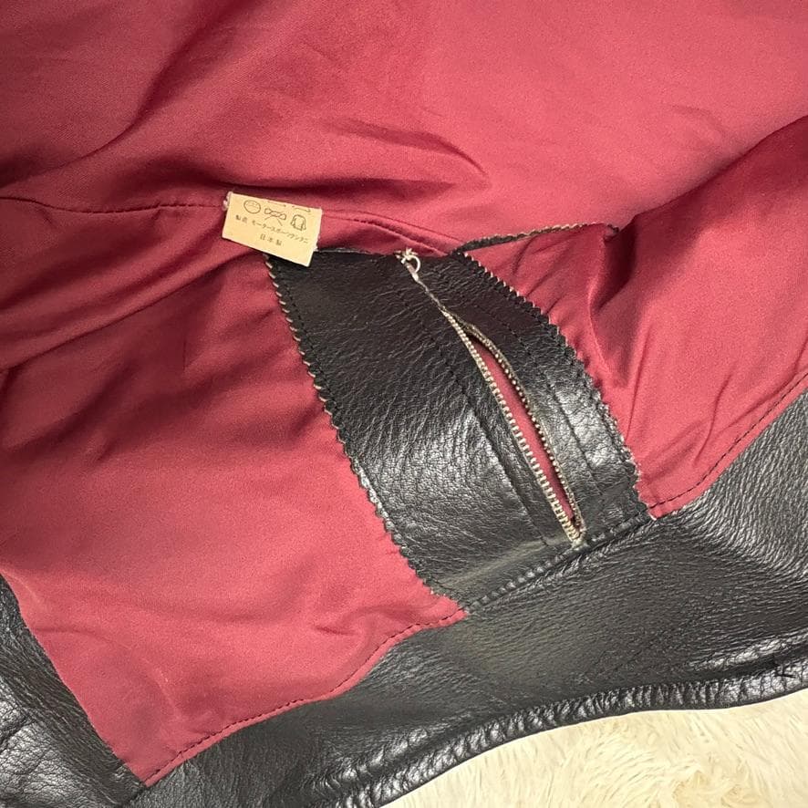 クシタニ ダブルライダース ジャケット ビンテージ レザー 本革 バイク