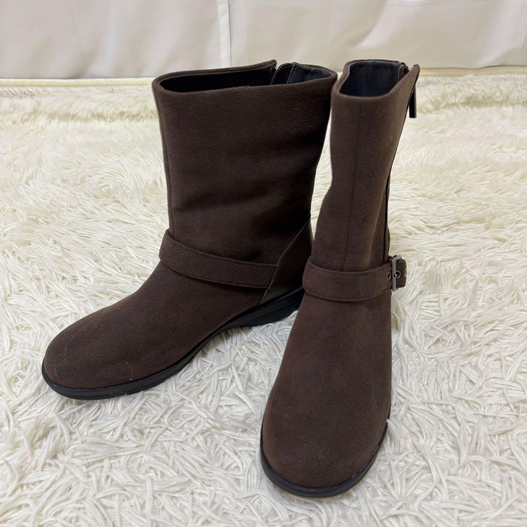 マドラス ウォーク ゴアテックス ブラウン ショートブーツ 23.0cm 防寒