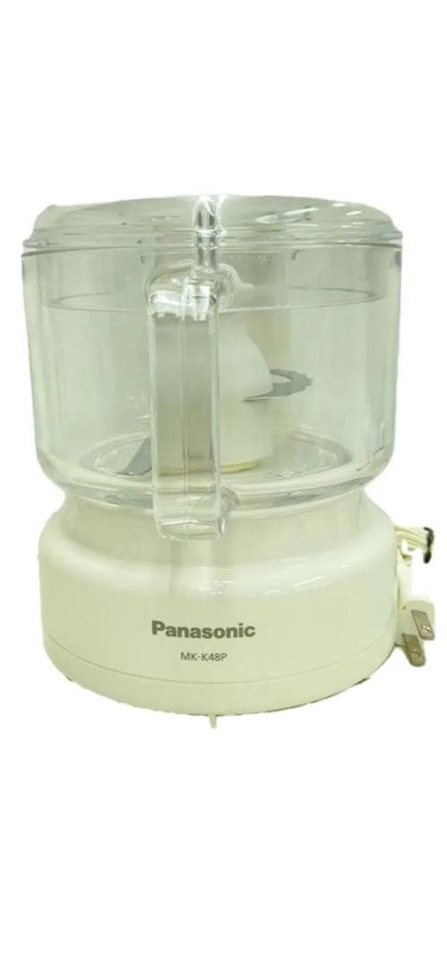 新品未開封品　Panasonic MK-K48P-W フードプロセッサー