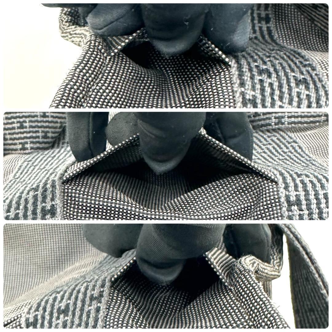 HERMES エルメス リュック エールラインアドMM キャンバス グレー