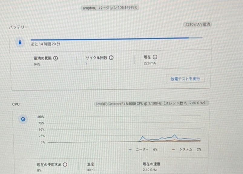 386 美品✨ASUS Chromebook C214M 学校推奨機種