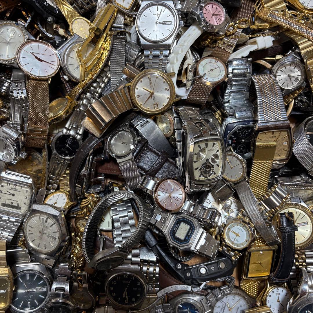 ①腕時計　まとめ売り　SEIKO CITIZEN CASIO等　ジャンク品　大量