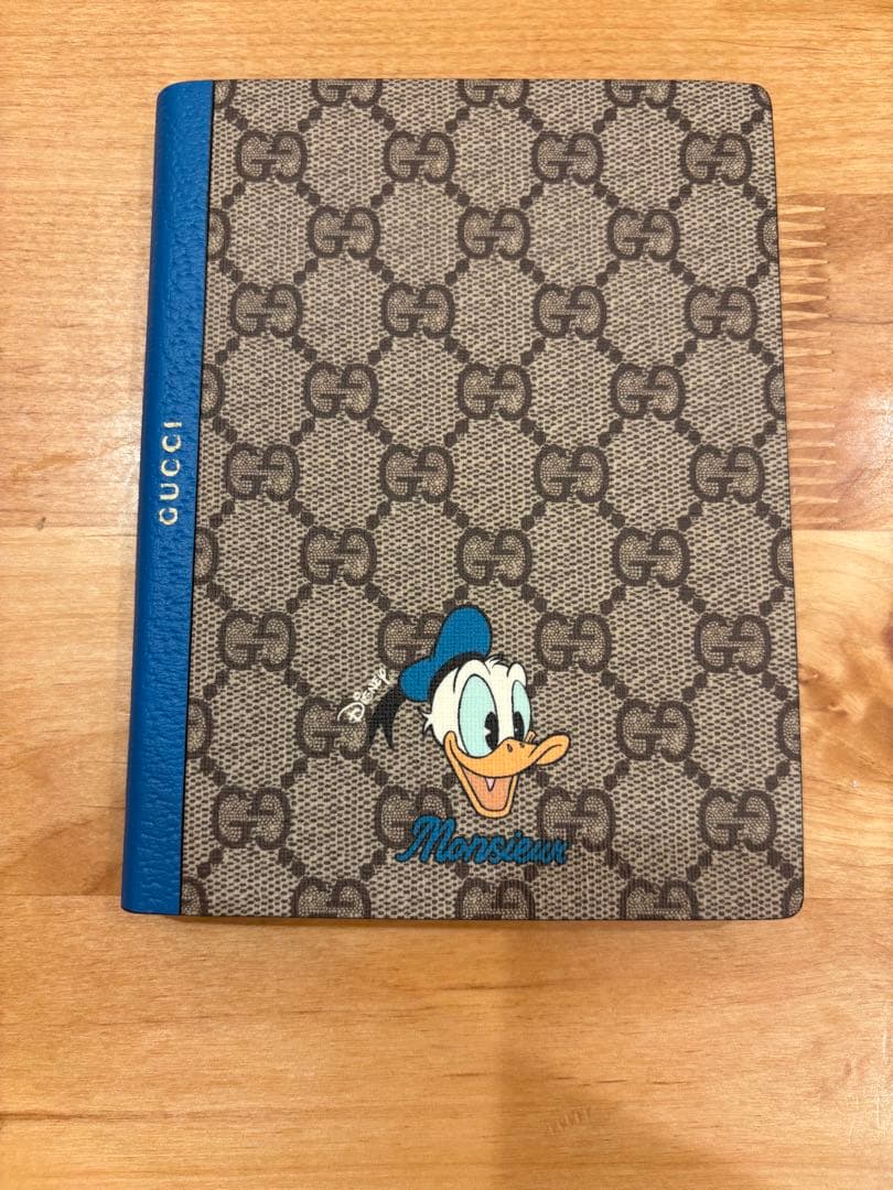 正規品 グッチ GUCCI × Disneyコラボ ノート ドナルド　メモ