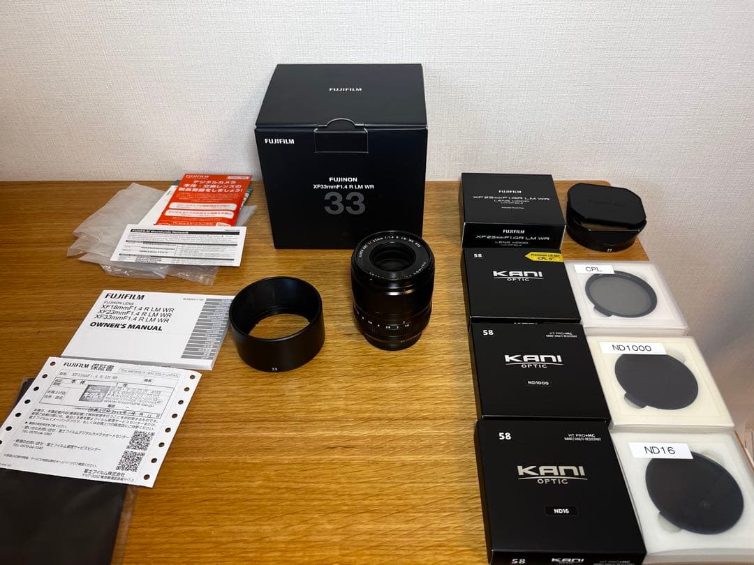 レンズ(単焦点) FUJIFILM XF33mmF1.4 R LM WR