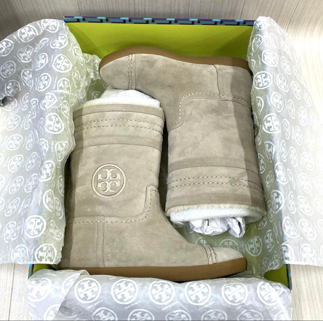 Tory Burch ムートンブーツ ベージュ