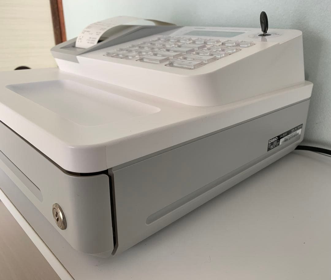 専用出品 カシオ 電子レジスター SE-G1 コンパクト 人気機種 感熱紙