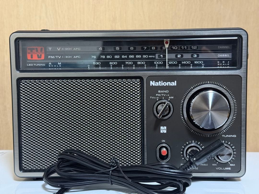 National FM/AM/TVラジオ