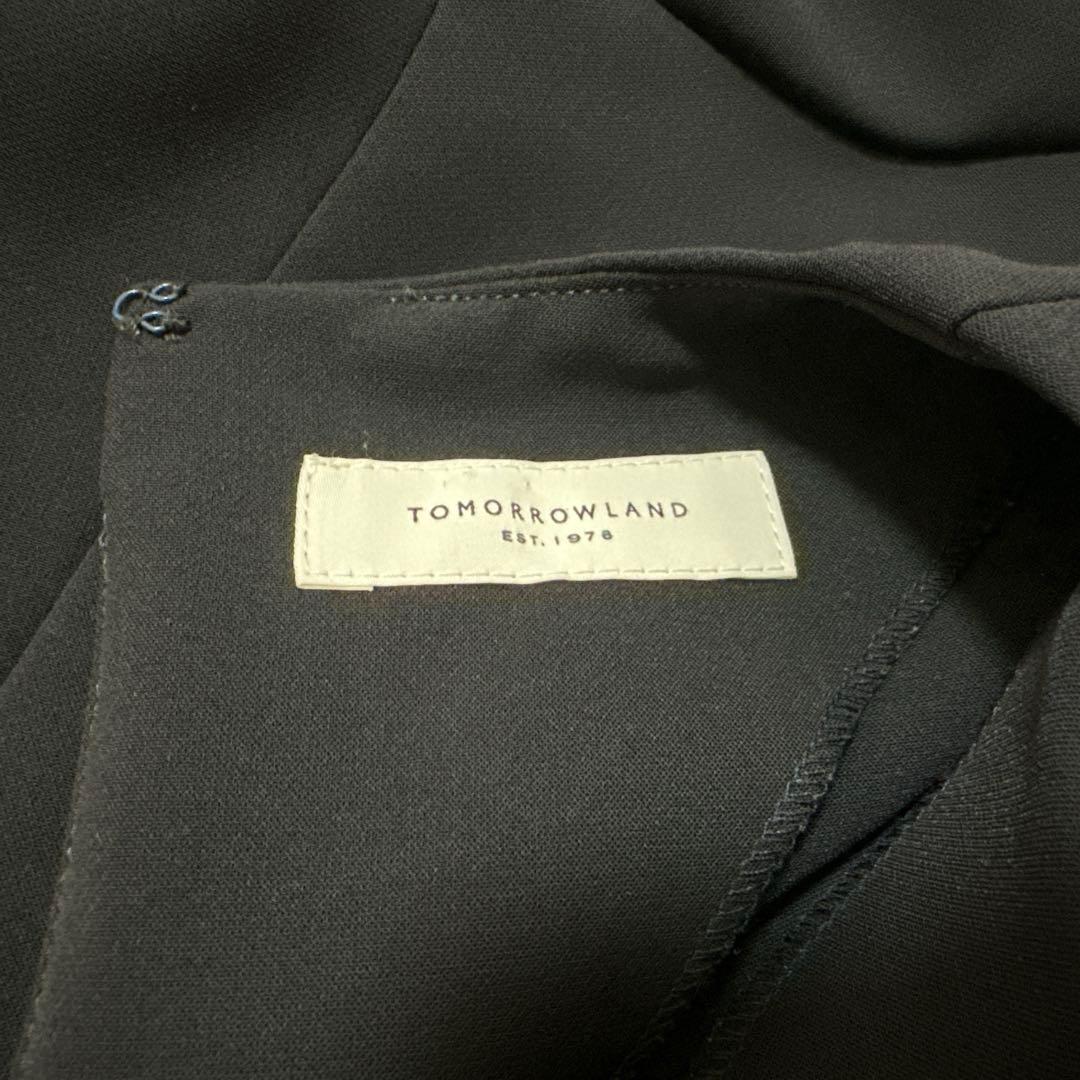 TOMORROWLAND　ドライダブルクロス クルーネックプルオーバー　ネイビー