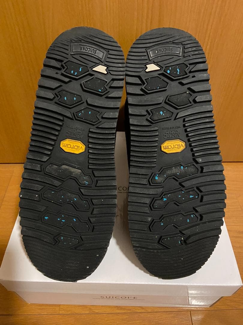 L'Appartement別注　SUICOKEムートンサイドゴアブーツ黒25cm