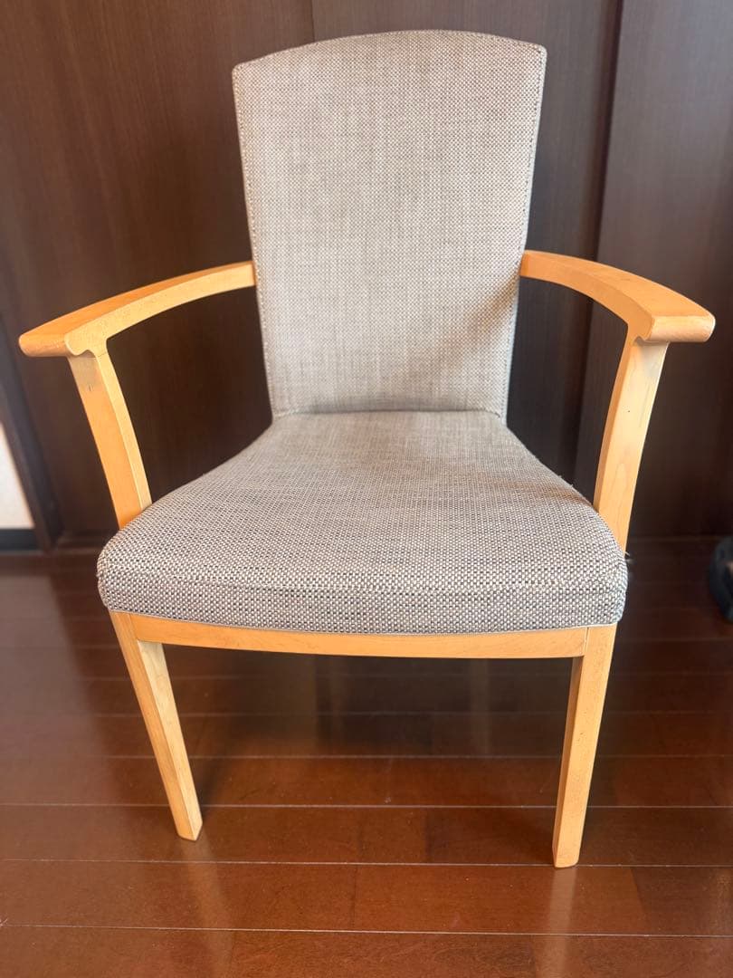 手渡し限定【カリモク】ダイニングチェア２脚セット