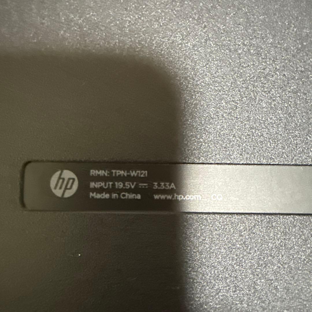 ノート型パソコン　HP i7/8GB/ssd