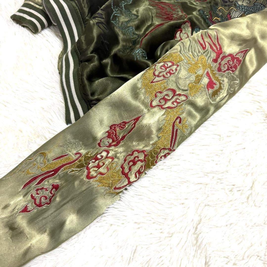 s.kee様✨AVIREX アヴィレックス 龍 虎 富士刺繍 リバーシブル