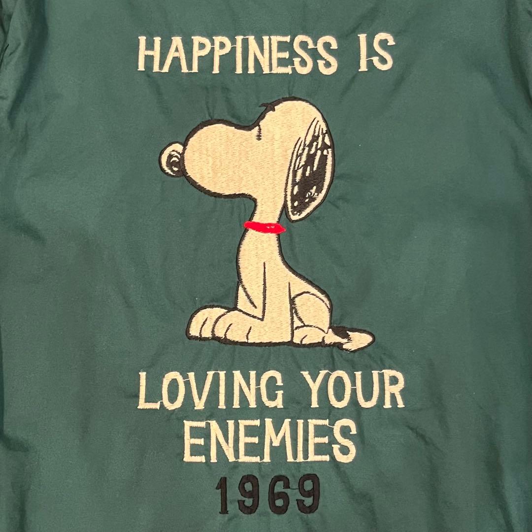 o*i様 テーラー東洋 スヌーピー ベトジャン Sサイズ グリーン 美品