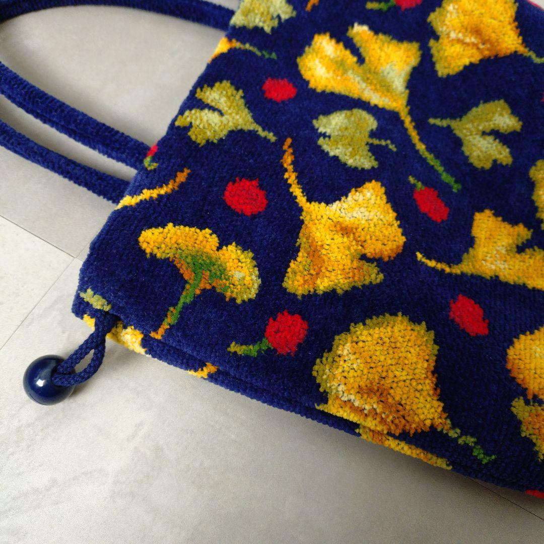 FEILER　ギンコウツリー　手付き巾着