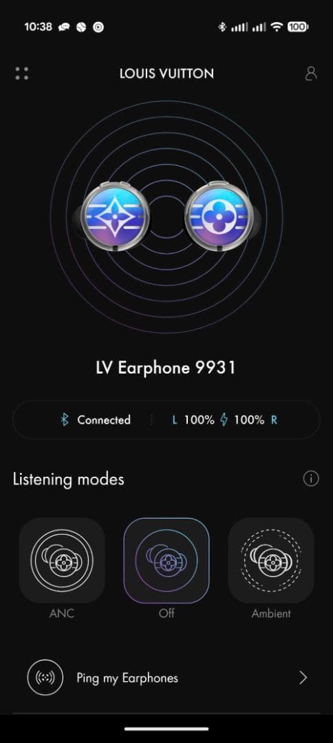 LOUIS VUITTON HORIZON ワイヤレスイヤホン QAB250