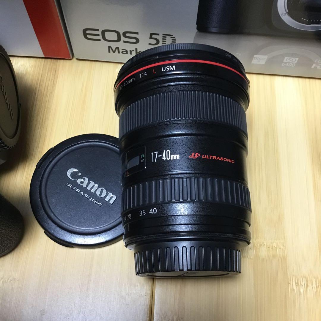 キヤノンEOS5D Mⅱ EF17-40f4LUSM セット