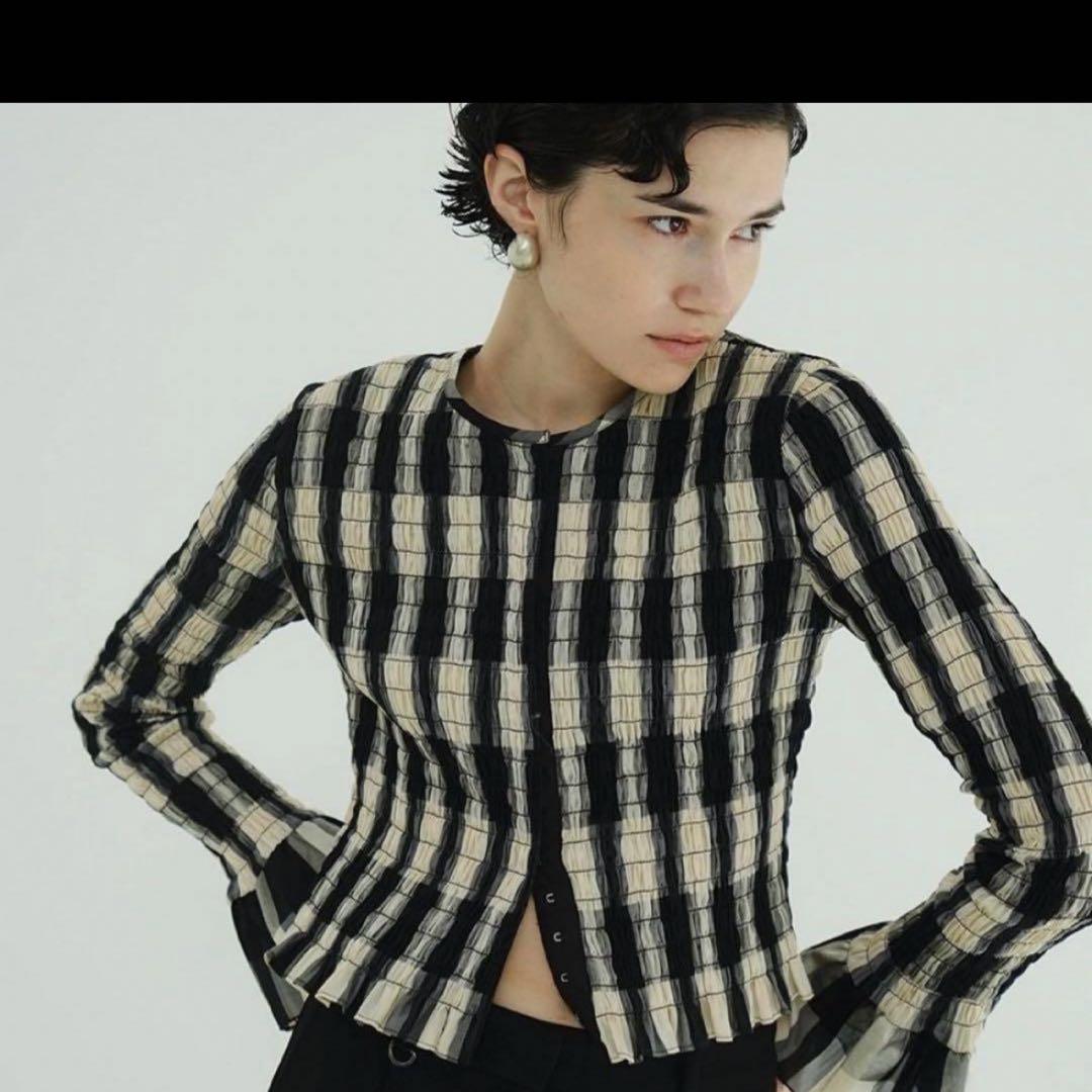 p*i様 CLANE SHIRRING DESIGN BLOUSE