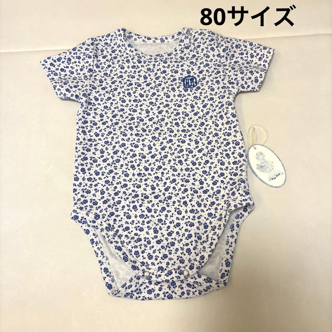 【美品】house on the hill ボディスーツ　flower 80