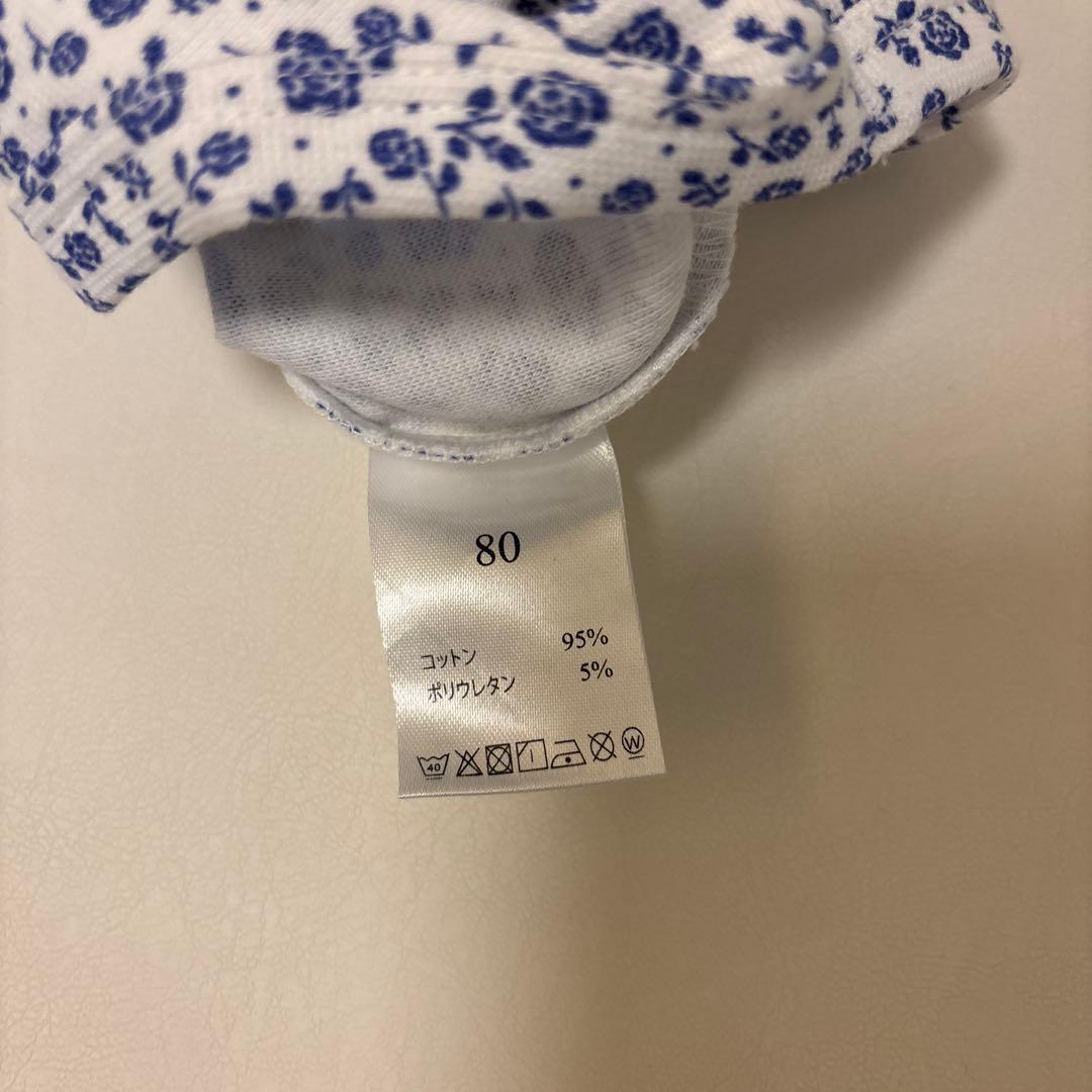 【美品】house on the hill ボディスーツ　flower 80