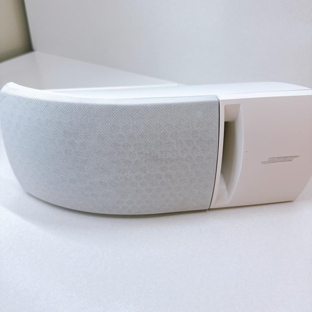【美品】BOSE 161 W スピーカー ペアセット ホワイト ブラケット付き