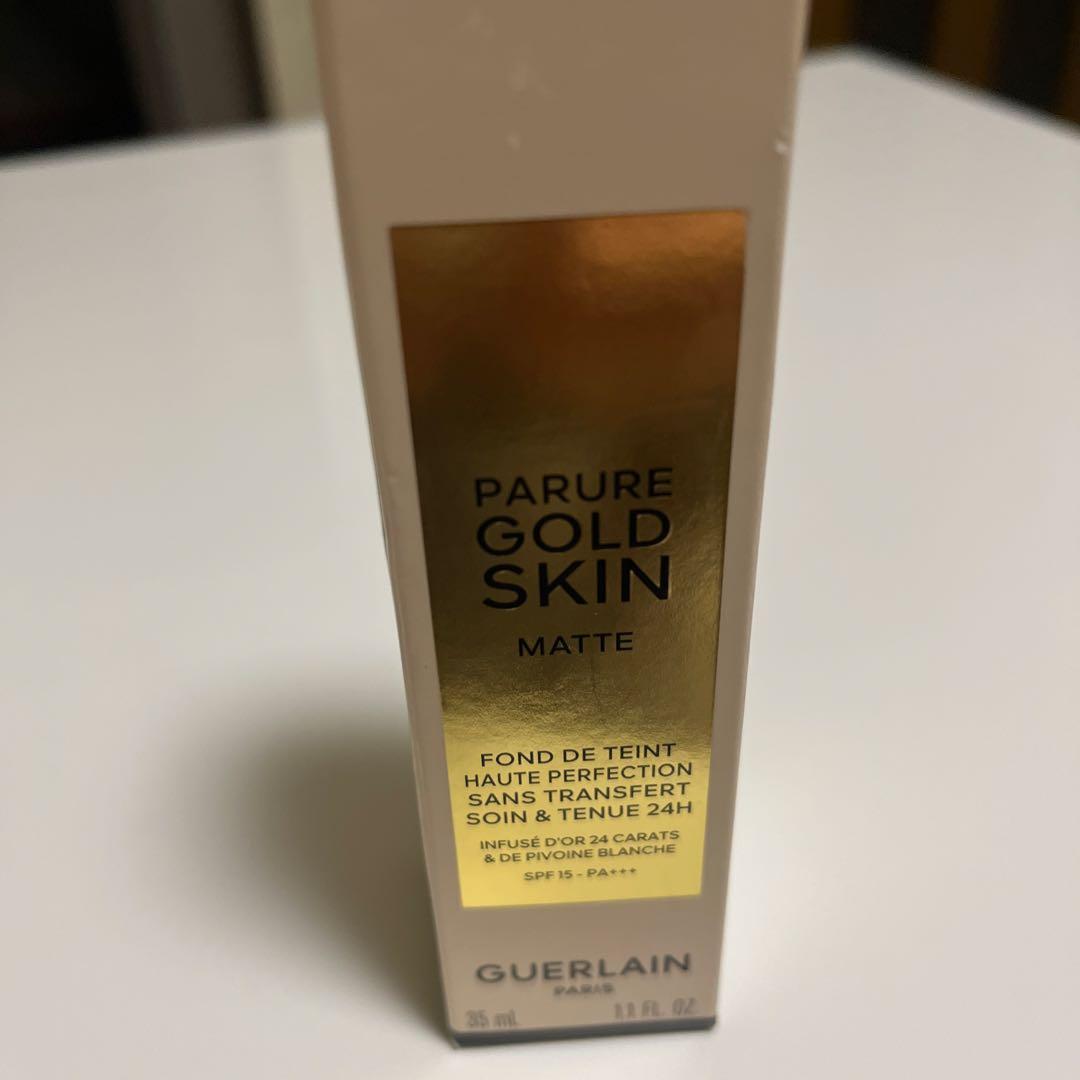 新品未使用Guerlain Parure Gold Skin Matte0.5C