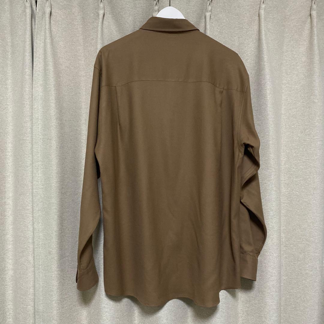 トップス AURALEE SUPER LIGHT WOOL SHIRTS